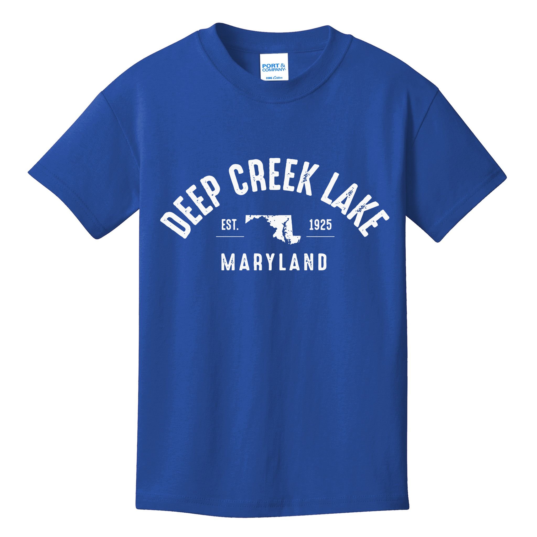 Deep Creek Lake Maryland Kids T-Shirt