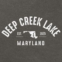 Deep Creek Lake Maryland Cotton Canvas Backpack