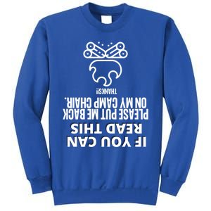 Drunk Camper Life Gift Sweatshirt