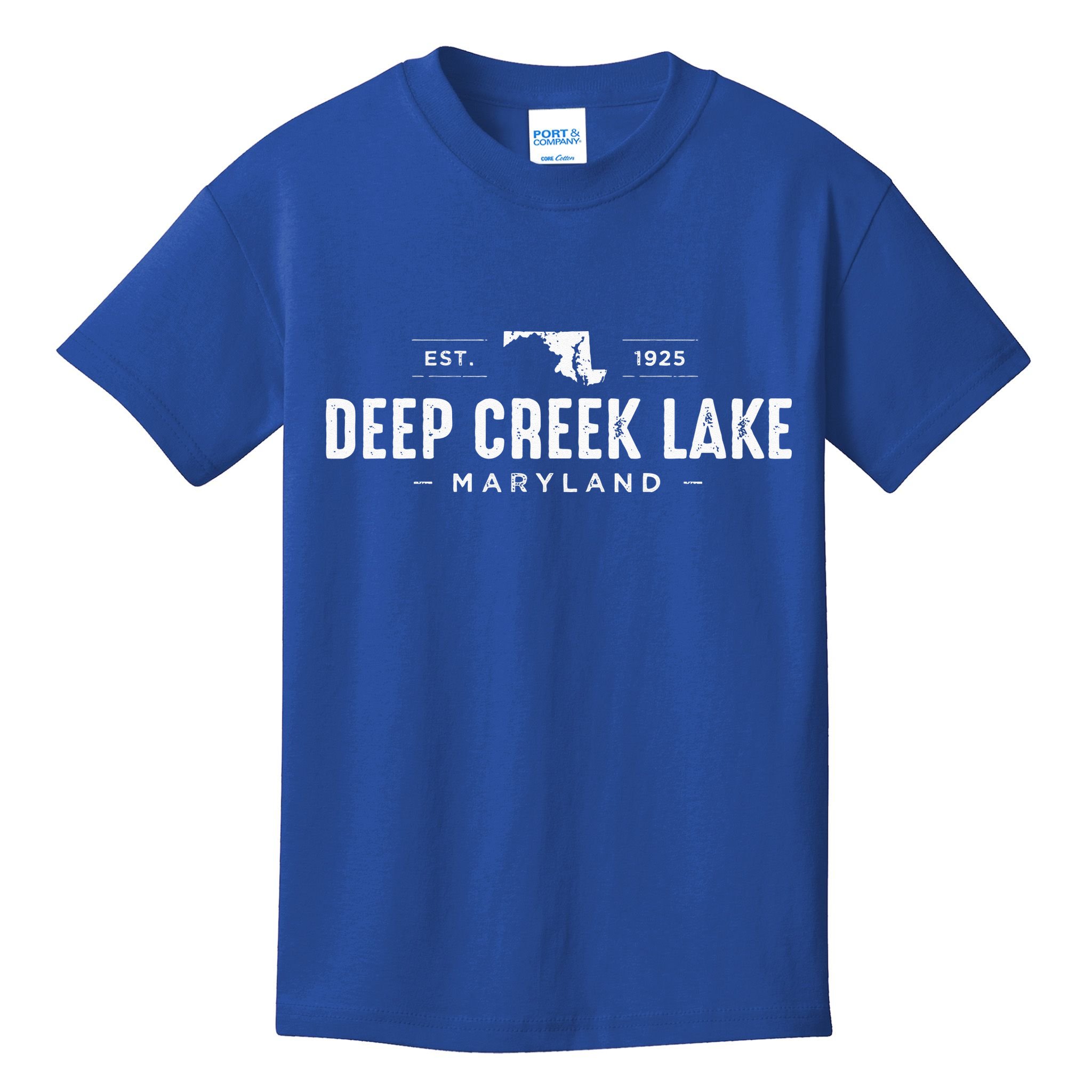 Deep Creek Lake Maryland Kids T-Shirt