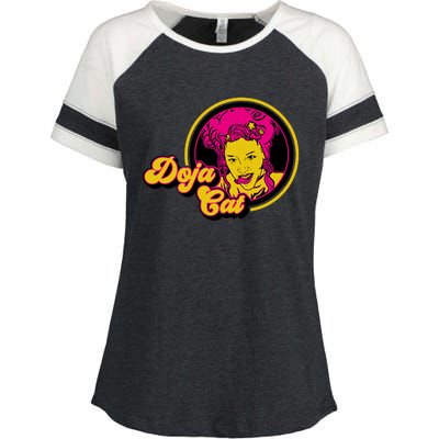 Doja Cat Lover Enza Ladies Jersey Colorblock Tee