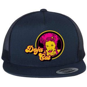 Doja Cat Lover Flat Bill Trucker Hat