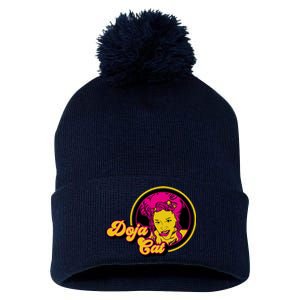 Doja Cat Lover Pom Pom 12in Knit Beanie