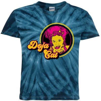 Doja Cat Lover Kids Tie-Dye T-Shirt