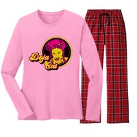 Doja Cat Lover Women's Long Sleeve Flannel Pajama Set 