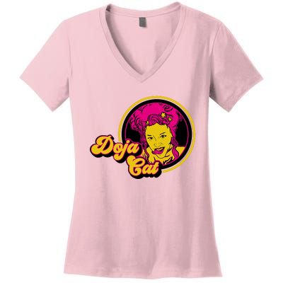 Doja Cat Lover Women's V-Neck T-Shirt