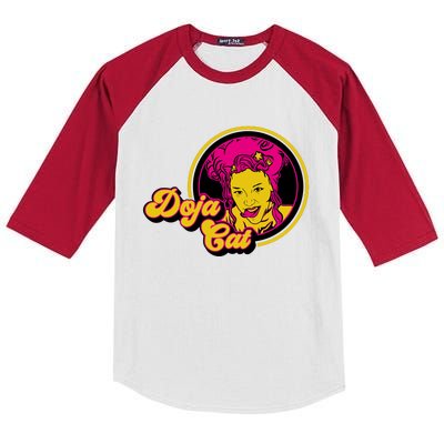 Doja Cat Lover Kids Colorblock Raglan Jersey