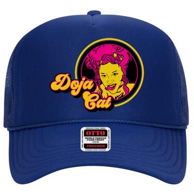 Doja Cat Lover High Crown Mesh Back Trucker Hat