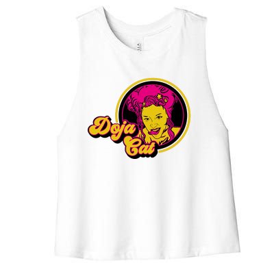 Doja Cat Lover Women's Racerback Cropped Tank