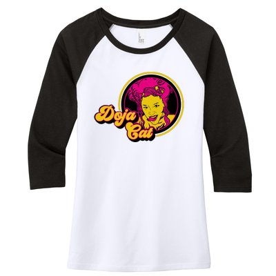 Doja Cat Lover Women's Tri-Blend 3/4-Sleeve Raglan Shirt