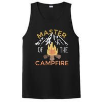 Distressed Camping Lovers Master Of The Campfire PosiCharge Competitor Tank