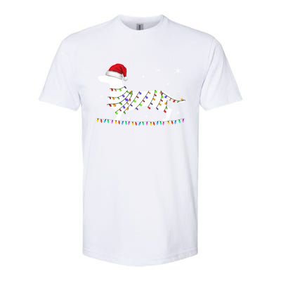 Dachshund Christmas Loves Led Gift Funny Gift Cute Dog Lovers Meaningful Gift Softstyle CVC T-Shirt