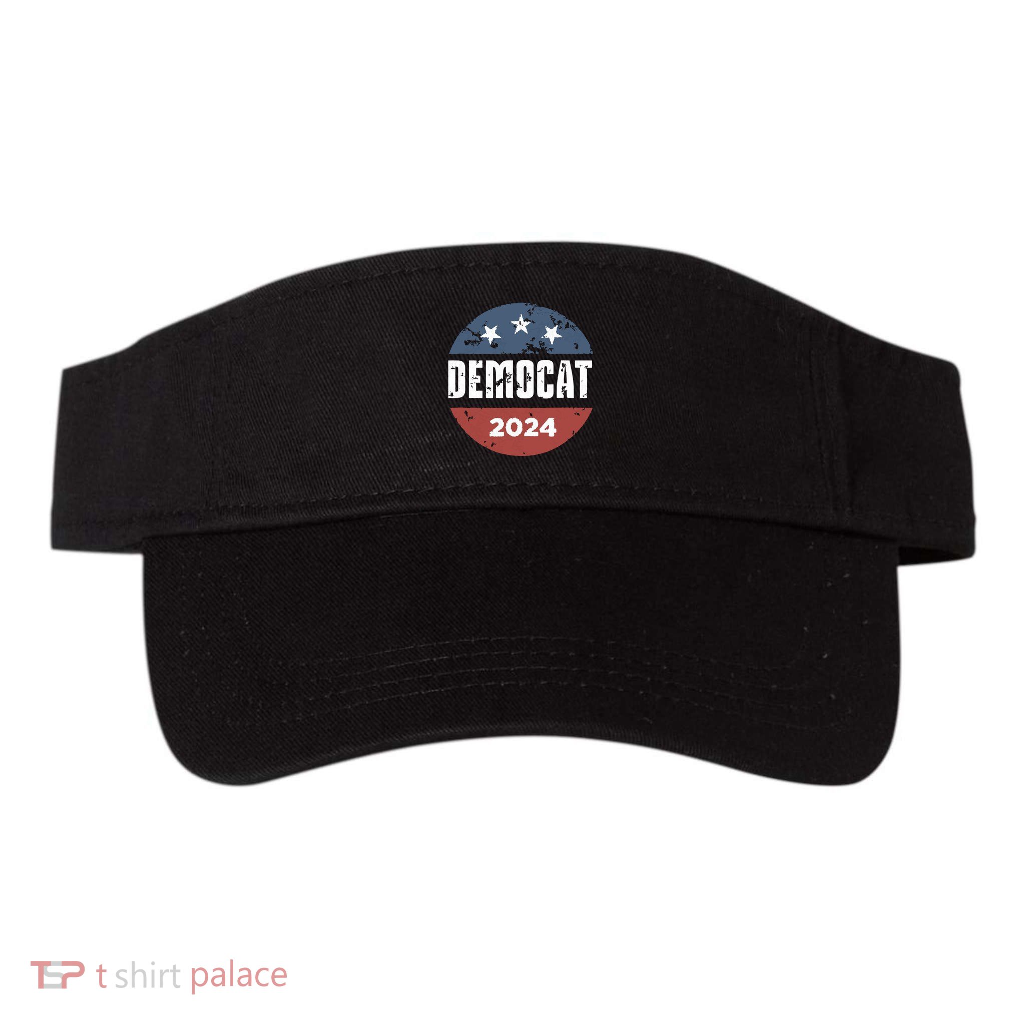 Democat Cat Lover Kamala Harris For President 2024 Visor