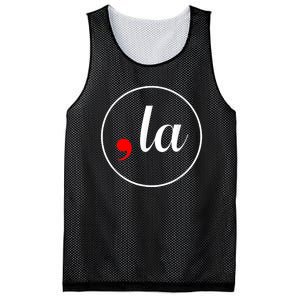 Distressed Comma La Funny Kamala Harris For President 2024 Mesh Reversible Basketball Jersey Tank