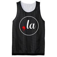 Distressed Comma La Funny Kamala Harris For President 2024 Mesh Reversible Basketball Jersey Tank