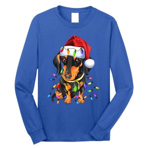 Dachshund Christmas Loves Led Gift Funny Gift Cute Dog Lovers Gift Long Sleeve Shirt