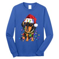 Dachshund Christmas Loves Led Gift Funny Gift Cute Dog Lovers Gift Long Sleeve Shirt