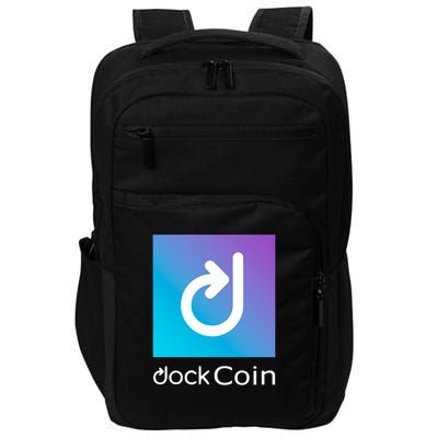 Dock Coin Logo Impact Tech Backpack