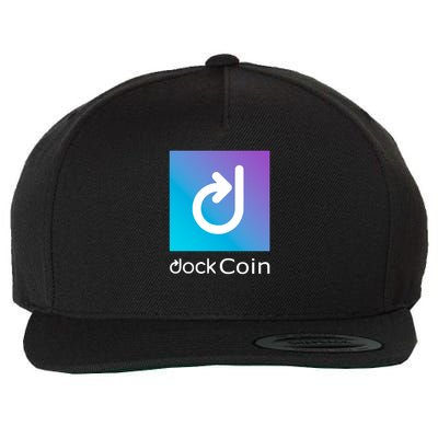 Dock Coin Logo Wool Snapback Cap