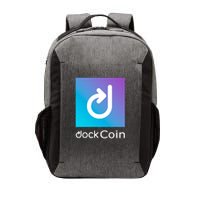 Dock Coin Logo Vector Backpack