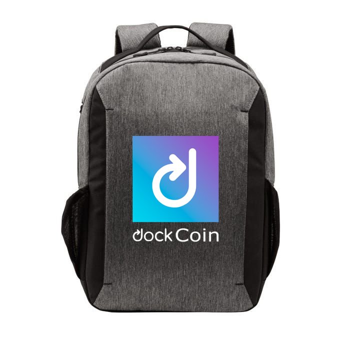 Dock Coin Logo Vector Backpack