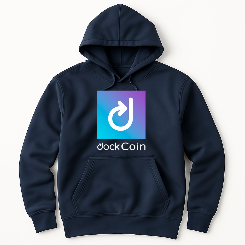Dock Coin Logo Hoodie