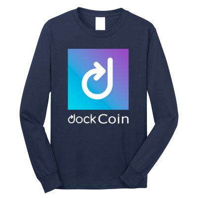 Dock Coin Logo Long Sleeve Shirt