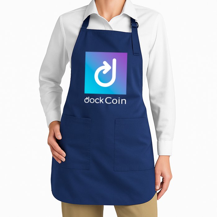 Dock Coin Logo Apron