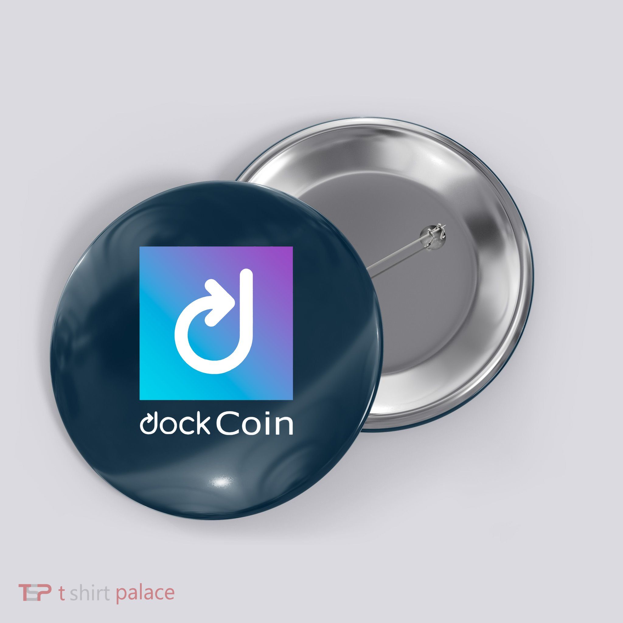 Dock Coin Logo Button