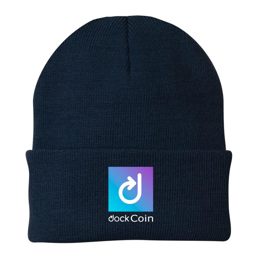Dock Coin Logo Beanie