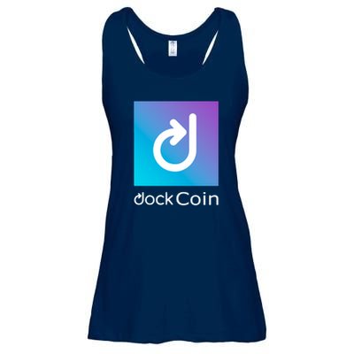Dock Coin Logo Ladies Essential Flowy Tank