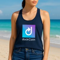Dock Coin Logo Womens Tank Top