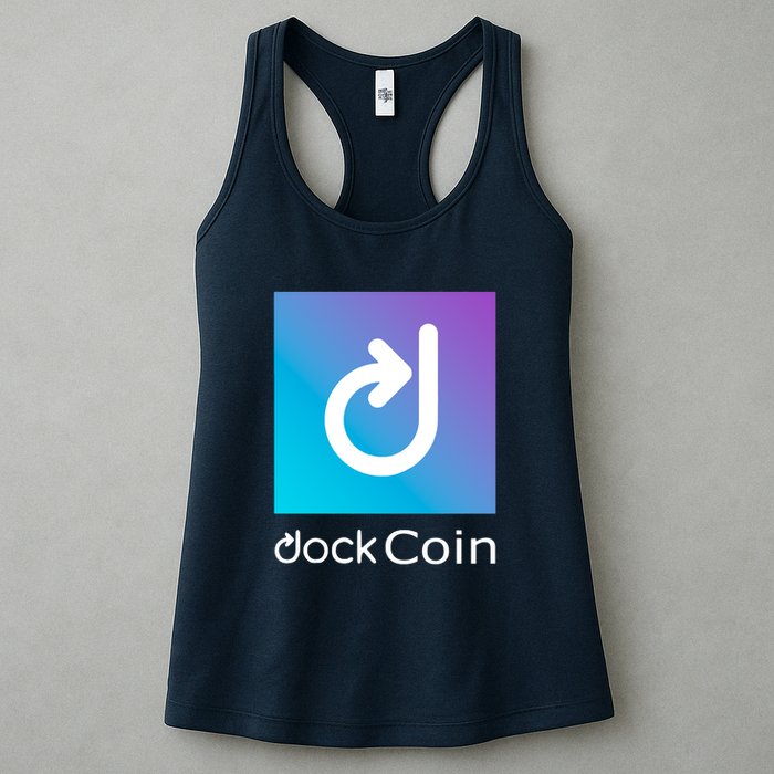 Dock Coin Logo Womens Tank Top
