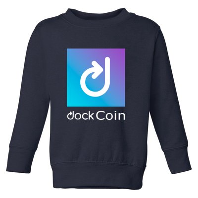 Dock Coin Logo Toddler Sweatshirt