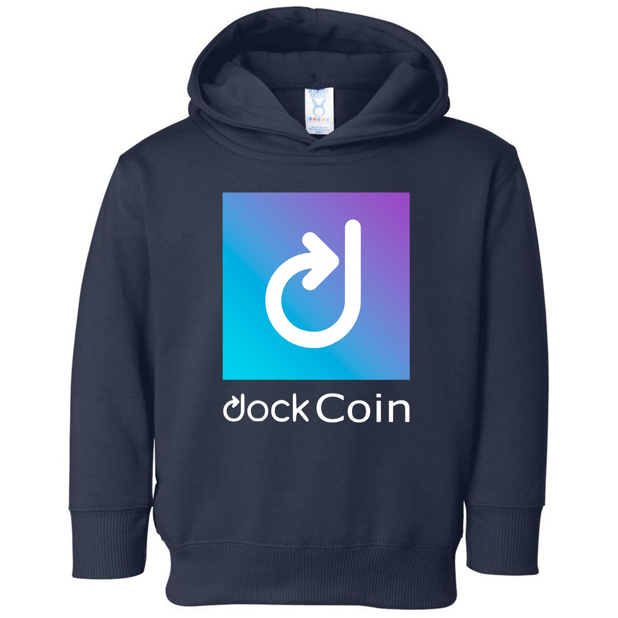 Dock Coin Logo Toddler Hoodie