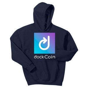 Dock Coin Logo Kids Hoodie