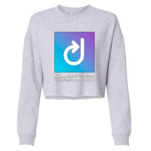 Dock Coin Logo Cropped Pullover Crew