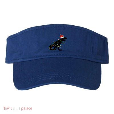 Dinosaur Christmas Lights T Rex Santa Xmas Gift Gift Visor