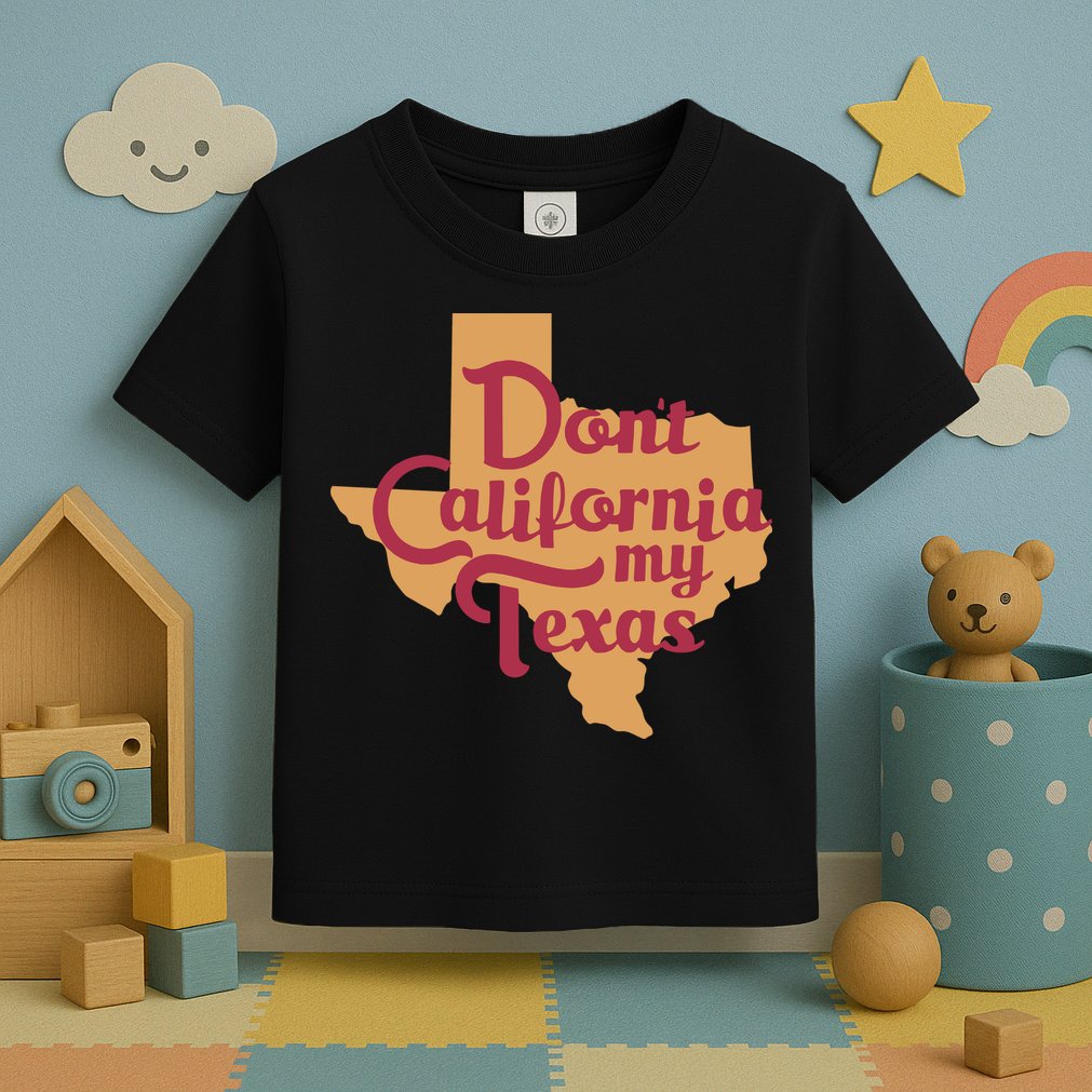 Dont California My Texas Toddler T-Shirt