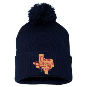 Dont California My Texas Pom Pom 12in Knit Beanie