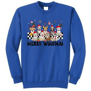 Dog Christmas Merry Woofmas Dog Lover New Year Sweatshirt