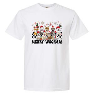 Dog Christmas Merry Woofmas Dog Lover New Year Garment-Dyed Heavyweight T-Shirt