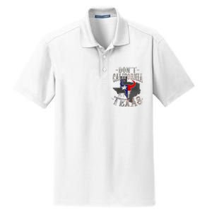 Dont California My Texas Love Texas DonT California Dry Zone Grid Polo