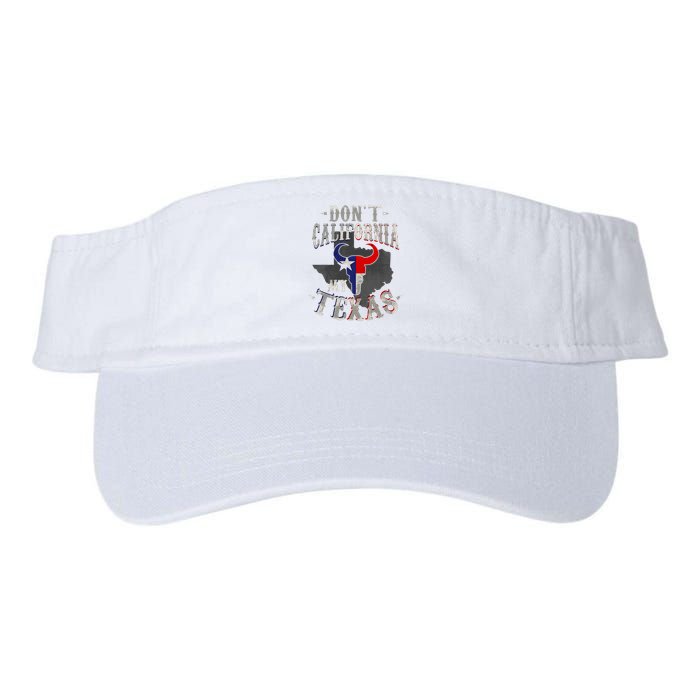 Dont California My Texas Love Texas DonT California Valucap Bio-Washed Visor