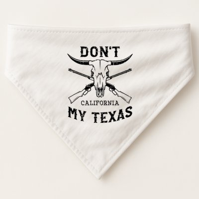 DonT California My Texas Vintage Texan Pride Gift USA-Made Doggie Bandana