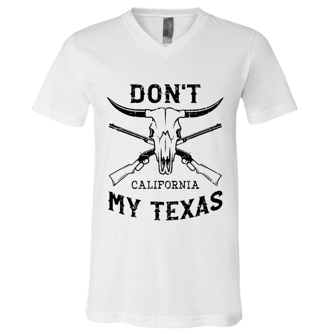 DonT California My Texas Vintage Texan Pride Gift V-Neck T-Shirt