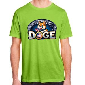 Doge Crypto Meme Department Of Government Efficiency Adult ChromaSoft Performance T-Shirt