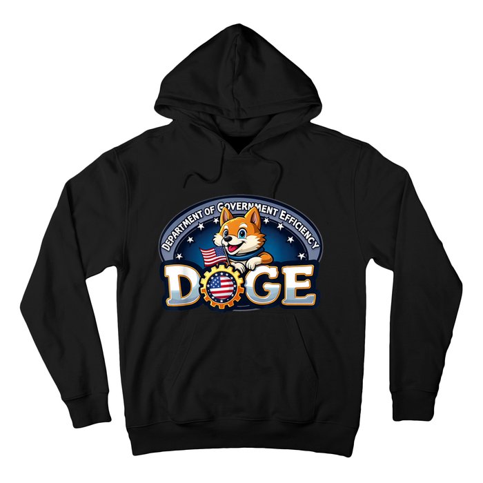 Doge Crypto Meme Department Of Government Efficiency Hoodie