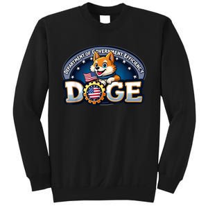 Doge Crypto Meme Department Of Government Efficiency Sweatshirt