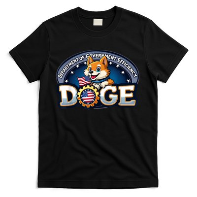 Doge Crypto Meme Department Of Government Efficiency T-Shirt